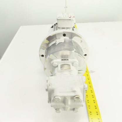 Rickmeier R35/25 FL-Z 2.6kW Hydraulic Gear Oil Pump 460V 3PH 1705RPM 35 cm3