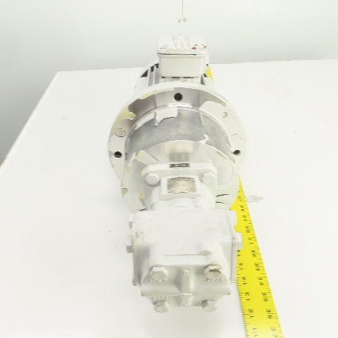 Rickmeier R35/25 FL-Z 2.6kW Hydraulic Gear Oil Pump 460V 3PH 1705RPM 35 cm3
