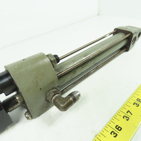Hardinge 1-1/4" Bore Hydraulic Cylinder 6" Stroke W/Adjustable Stroke For Pulley