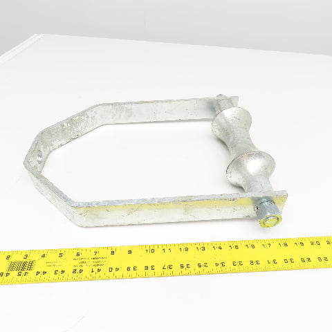 10" Pipe Roller Hanger Vertical Mount Galvanized