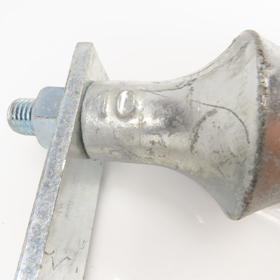 10" Pipe Roller Hanger Vertical Mount Galvanized