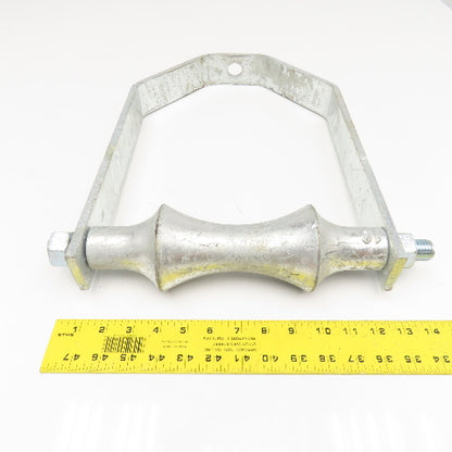 10" Pipe Roller Hanger Vertical Mount Galvanized