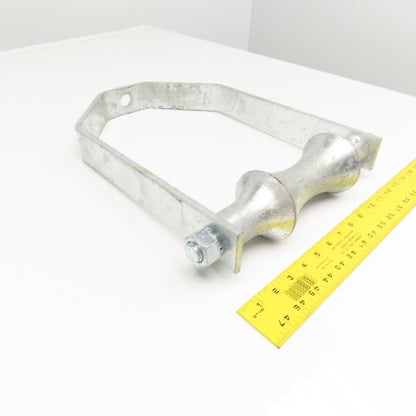 10" Pipe Roller Hanger Vertical Mount Galvanized