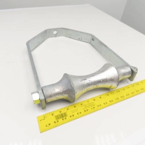 12" Pipe Roller Hanger Vertical Mount Galvanized