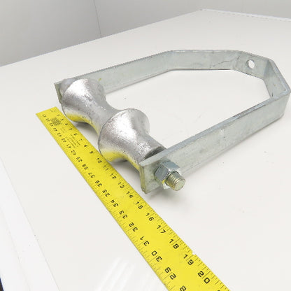 12" Pipe Roller Hanger Vertical Mount Galvanized