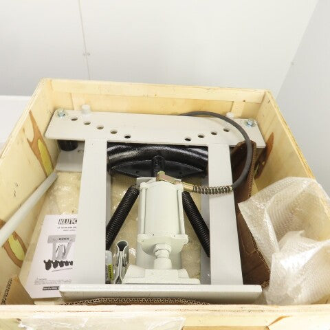 Klutch 16-Ton Air/Hydraulic Pipe Bender 3" Capacity W/8 Dies 1/2" To 3"