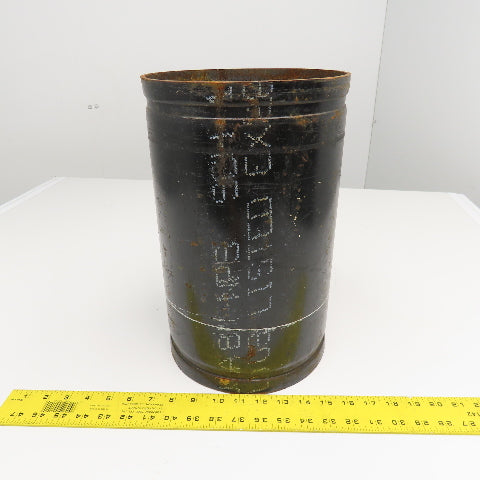 8" x 14" Grooved A135 Schedule 10 Black Steel Fire Sprinkler Pipe Section