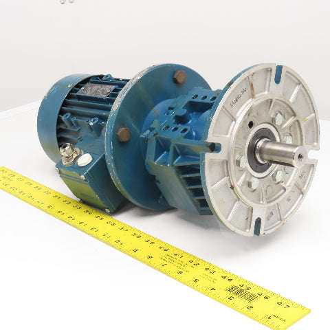 Siemens 1LA7083-4AA1 33.4:1 Ratio .75kW 3Ph 230-480V 50/60Hz Gear Motor