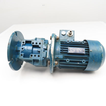 Siemens 1LA7083-4AA1 33.4:1 Ratio .75kW 3Ph 230-480V 50/60Hz Gear Motor