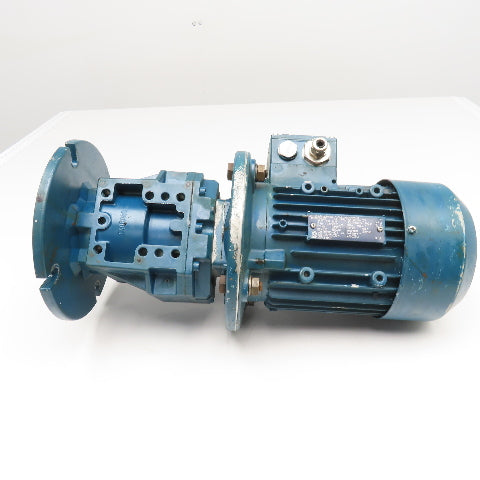 Siemens 1LA7083-4AA1 33.4:1 Ratio .75kW 3Ph 230-480V 50/60Hz Gear Motor