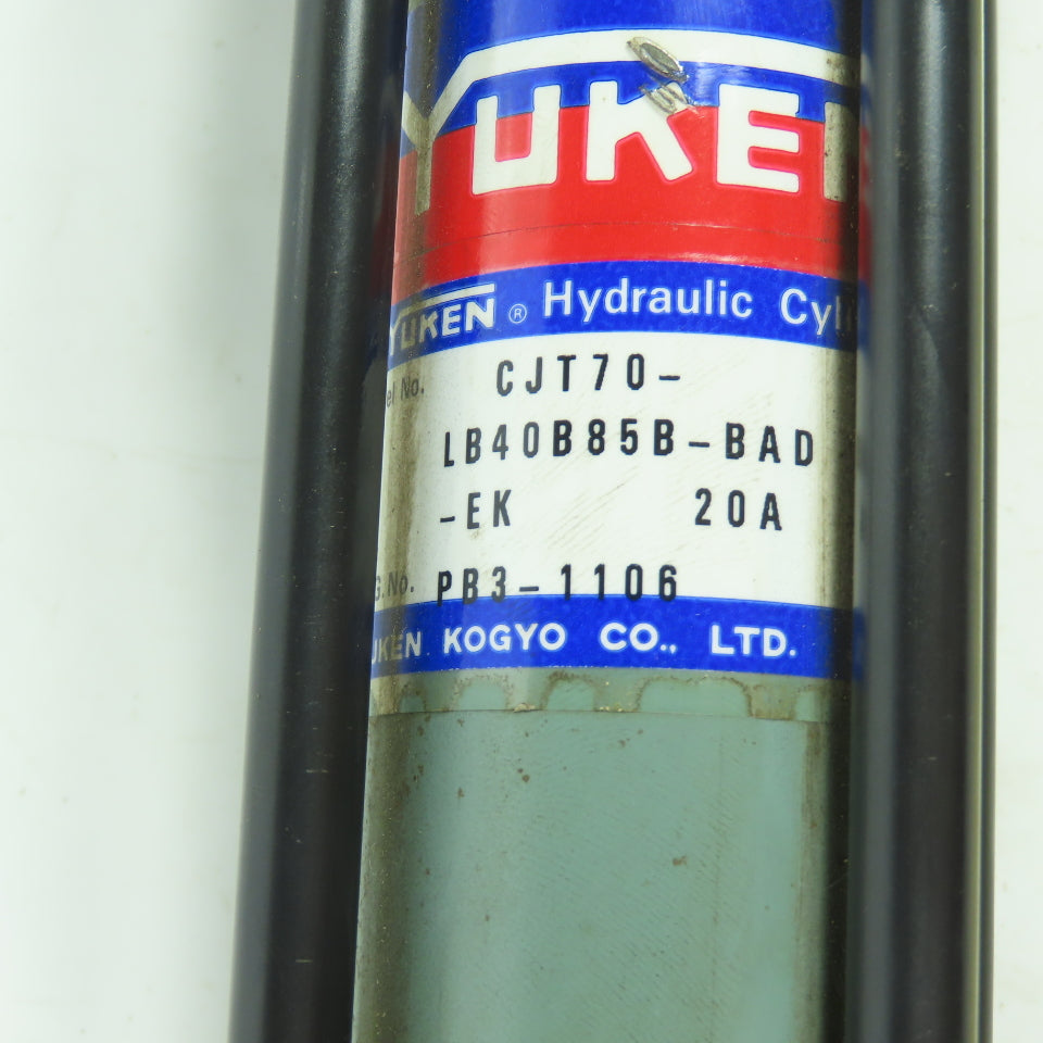 Yuken CJT70-LB40B85B-BAD-EK Double Act. Hydraulic Cylinder 50mm Bore74mm Stroke
