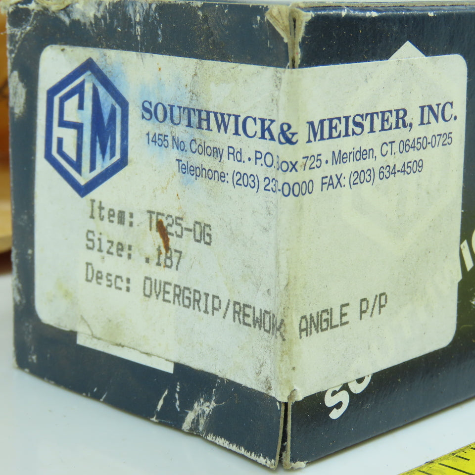 Southwick & Meister TF25-OG 0.187" Round Overgrip/Rework Angle PP Collet 3" OAL