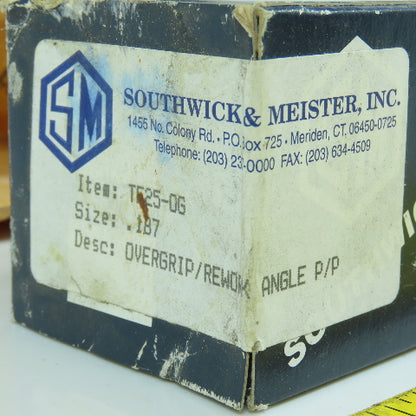 Southwick & Meister TF25-OG 0.187" Round Overgrip/Rework Angle PP Collet 3" OAL