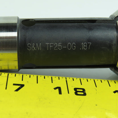 Southwick & Meister TF25-OG 0.187" Round Overgrip/Rework Angle PP Collet 3" OAL