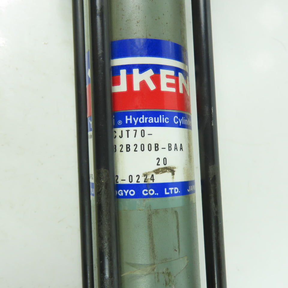 YukeN CJT70-FA32B200B-BAA Double Act. Hydraulic Cylinder 43mm Bore 185mm Stroke