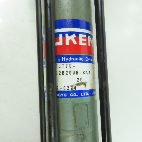 YukeN CJT70-FA32B200B-BAA Double Act. Hydraulic Cylinder 43mm Bore 185mm Stroke