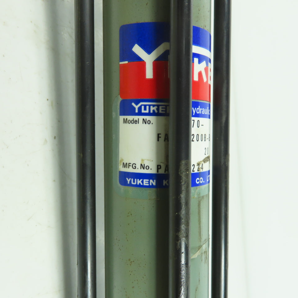 YukeN CJT70-FA32B200B-BAA Double Act. Hydraulic Cylinder 43mm Bore 185mm Stroke