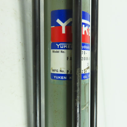 YukeN CJT70-FA32B200B-BAA Double Act. Hydraulic Cylinder 43mm Bore 185mm Stroke