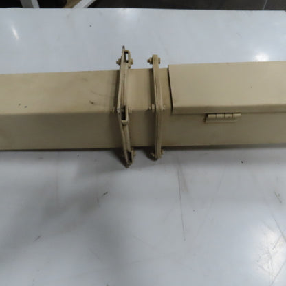 4" x 4" x 89" Hinged Cover Lay In Wireway Gutter Trough W/ 18" Pedestal