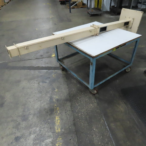 4" x 4" x 89" Hinged Cover Lay In Wireway Gutter Trough W/ 18" Pedestal