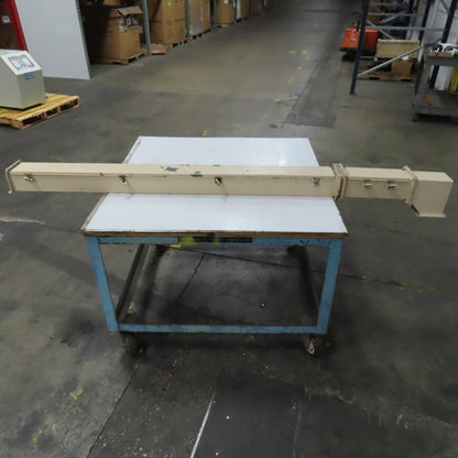 4" x 4" x 80" Hinged Cover Lay In Wireway Gutter Trough W/ 90° Elbow