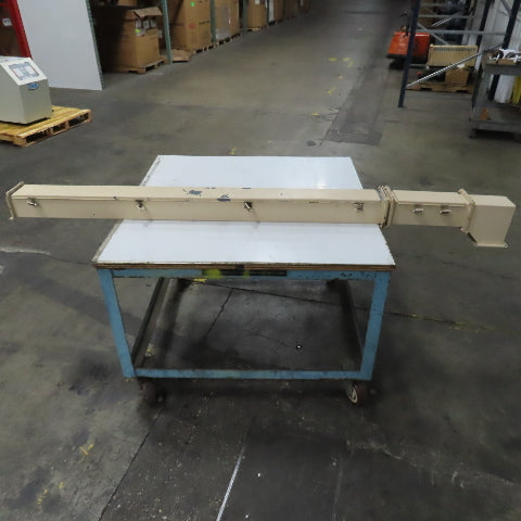 4" x 4" x 80" Hinged Cover Lay In Wireway Gutter Trough W/ 90° Elbow