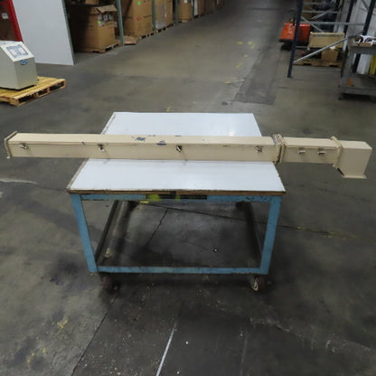 4" x 4" x 80" Hinged Cover Lay In Wireway Gutter Trough W/ 90° Elbow