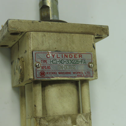 Koyho HC1-XD-30X225-FA 30mm Bore Hydraulic Pneumatic Cylinder 225mm Stroke