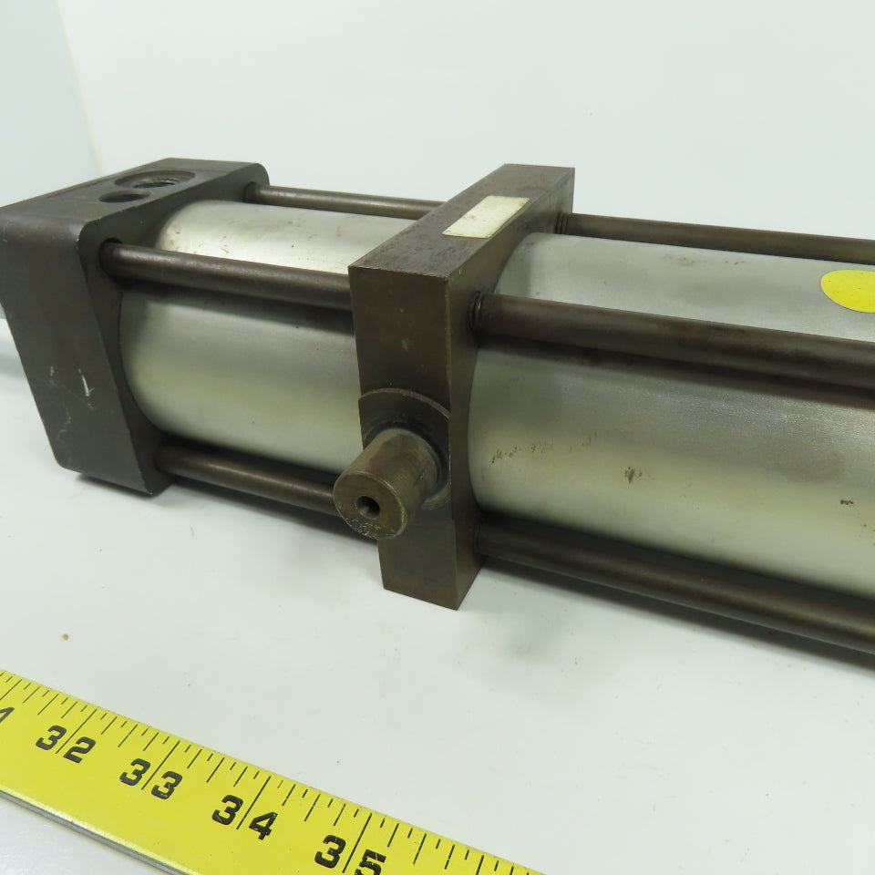 Nuematics Actuator 3" Bore Pneumatic Cylinder 14" Stroke 140PSI 5" Projection