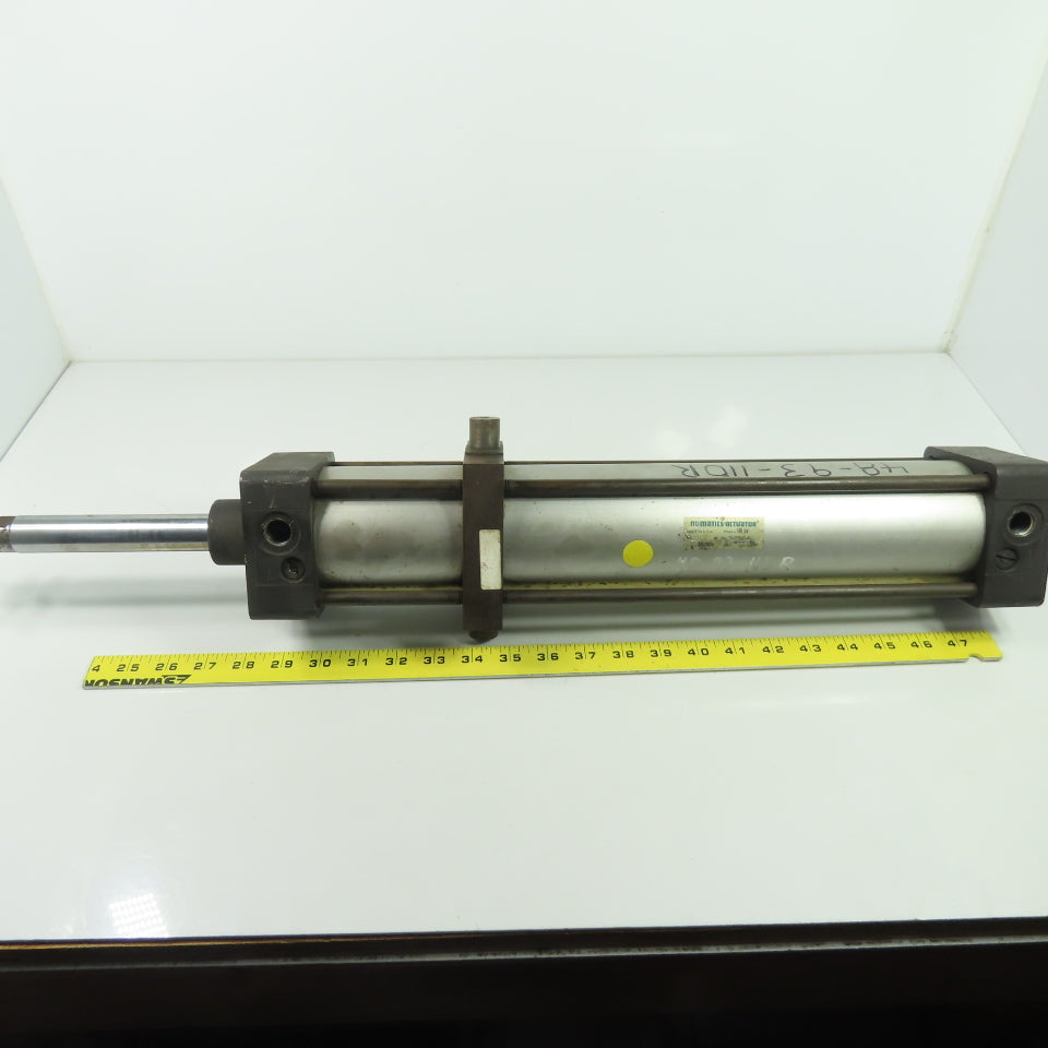 Nuematics Actuator 3" Bore Pneumatic Cylinder 14" Stroke 140PSI 5" Projection