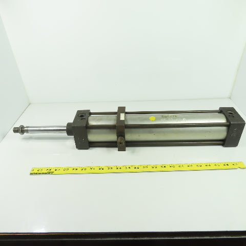 Nuematics Actuator 3" Bore Pneumatic Cylinder 14" Stroke 140PSI 5" Projection
