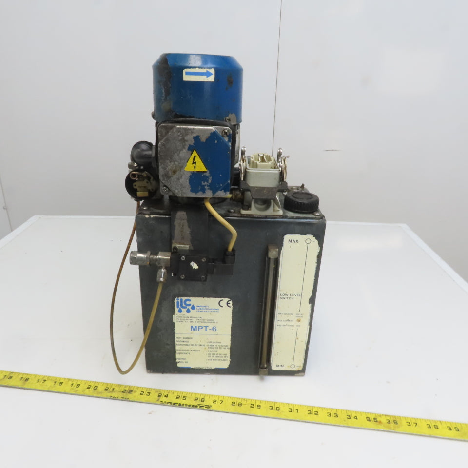 ILC MPT-6 Automatic Lubricator 220-480V 50/60Hz 6 Liter 500cc/Min