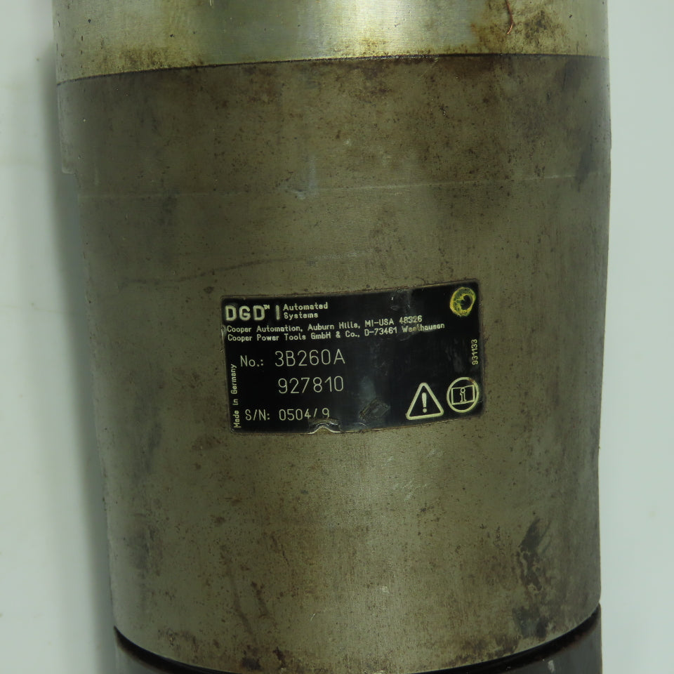 DGD Cooper Tools 3B260A 927810 3K2M Electric Nutrunner 15/16"Splined Shaft 300Nm