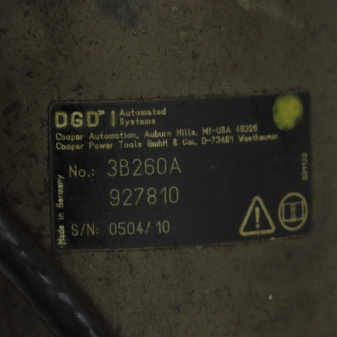 DGD Cooper Tools 3B260A 927810 3K2M Electric Nutrunner 15/16"Splined Shaft 300Nm