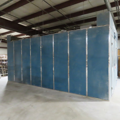 Spraybake SB10DDSMG 24x14x10' Downdraft Paint Spray & Bake Booth Nat Gas 220V