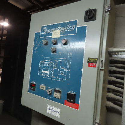 Spraybake SB10DDSMG 24x14x10' Downdraft Paint Spray & Bake Booth Nat Gas 220V