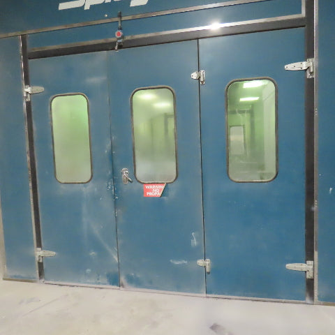 Spraybake SB10DDSMG 24x14x10' Downdraft Paint Spray & Bake Booth Nat Gas 220V