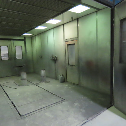 Spraybake SB10DDSMG 24x14x10' Downdraft Paint Spray & Bake Booth Nat Gas 220V