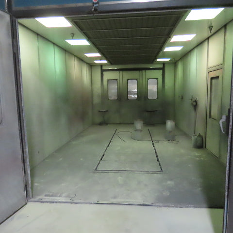 Spraybake SB10DDSMG 24x14x10' Downdraft Paint Spray & Bake Booth Nat Gas 220V
