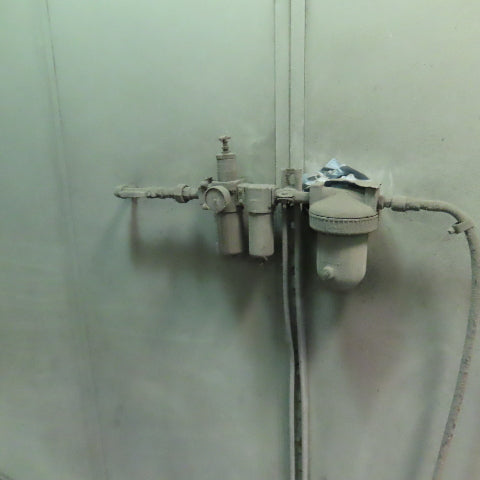 Spraybake SB10DDSMG 24x14x10' Downdraft Paint Spray & Bake Booth Nat Gas 220V