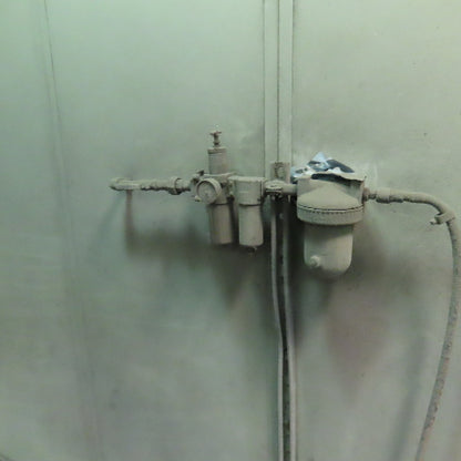 Spraybake SB10DDSMG 24x14x10' Downdraft Paint Spray & Bake Booth Nat Gas 220V