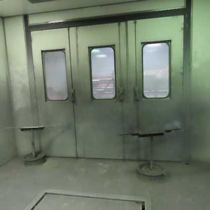 Spraybake SB10DDSMG 24x14x10' Downdraft Paint Spray & Bake Booth Nat Gas 220V