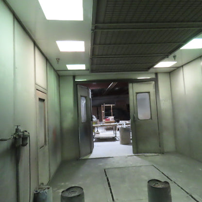 Spraybake SB10DDSMG 24x14x10' Downdraft Paint Spray & Bake Booth Nat Gas 220V