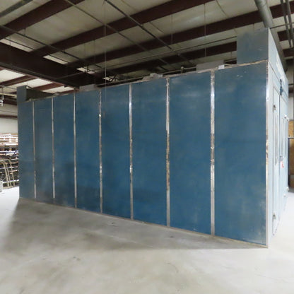Spraybake SB10DDSMG 24x14x10' Downdraft Paint Spray & Bake Booth Nat Gas 220V