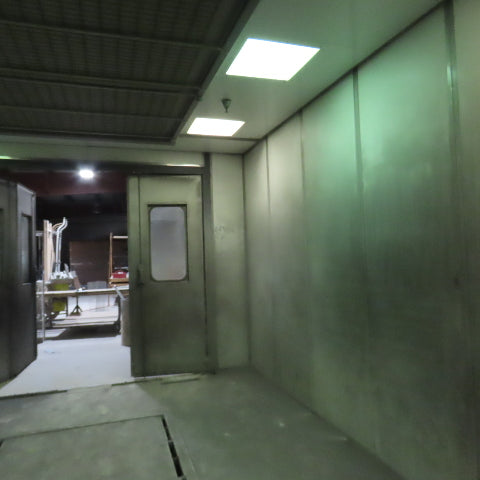Spraybake SB10DDSMG 24x14x10' Downdraft Paint Spray & Bake Booth Nat Gas 220V
