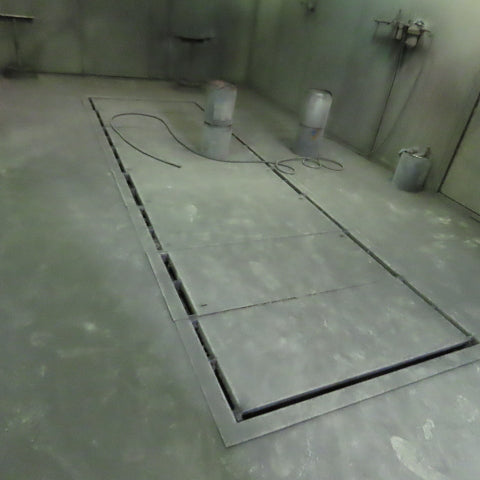 Spraybake SB10DDSMG 24x14x10' Downdraft Paint Spray & Bake Booth Nat Gas 220V