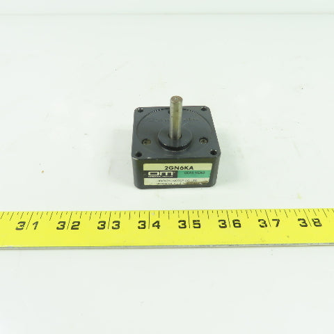 Oriental Motor 2GN6KA Parallel Shaft Gear Head 6:1 Ratio