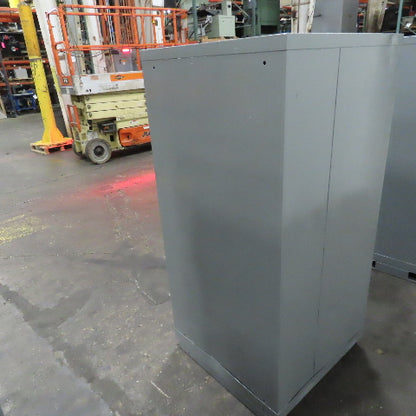 8 Drawer Industrial Parts Tool Storage Shop Cabinet 28 x 28" x 60" H Painted