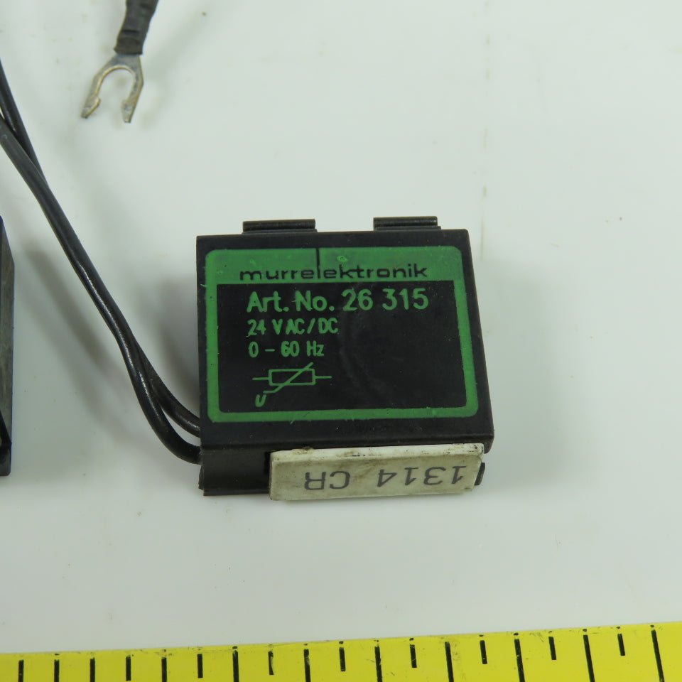 Murrelektronik 26 315 24V AC/DC Suppressor 0-60Hz Lot Of 5