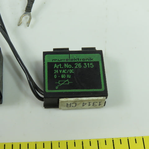 Murrelektronik 26 315 24V AC/DC Suppressor 0-60Hz Lot Of 5